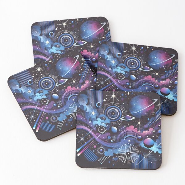 Item preview, Mystical Cosmic Abstract Space Design designed and sold by Abdulra7man369.
