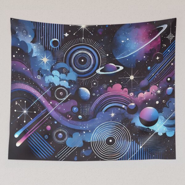Item preview, Mystical Cosmic Abstract Space Design designed and sold by Abdulra7man369.