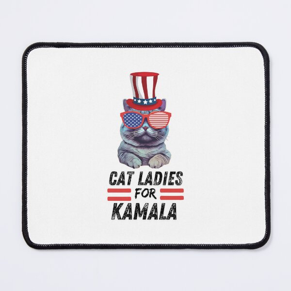 Item preview, Cat ladies for kamala designed and sold by Fateh-Kro ⭐⭐⭐⭐⭐.