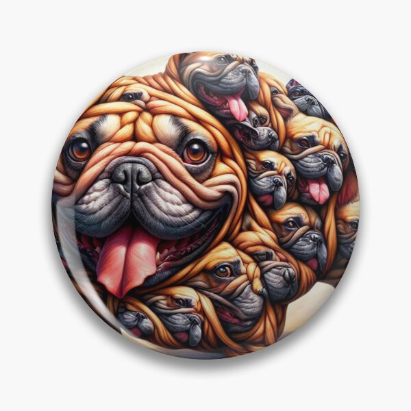 Item preview, French Bulldogs Expression designed and sold by Wags & Tails.