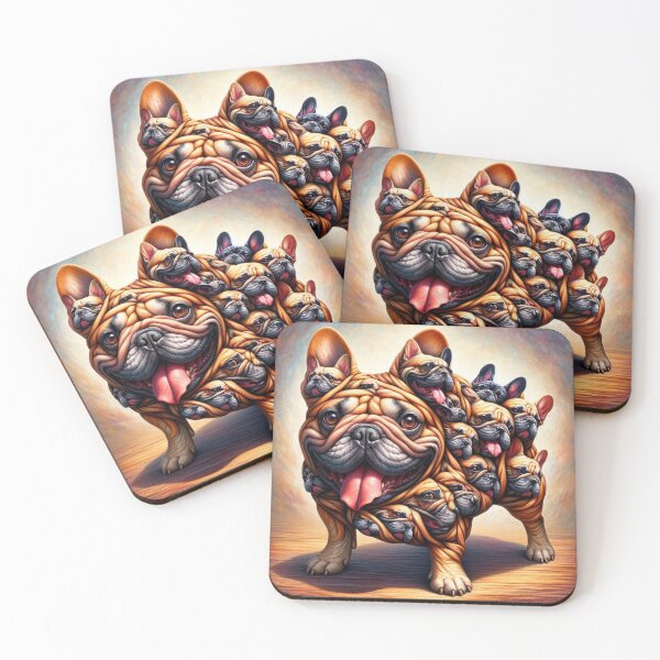 Item preview, French Bulldogs Expression designed and sold by Wags & Tails.