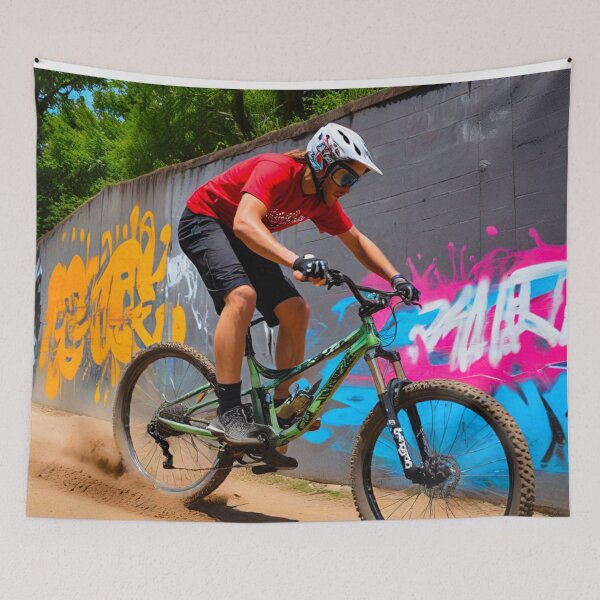 Item preview, Gravity-Defying MTB Rider Stunts designed and sold by GrizzlyCollective.