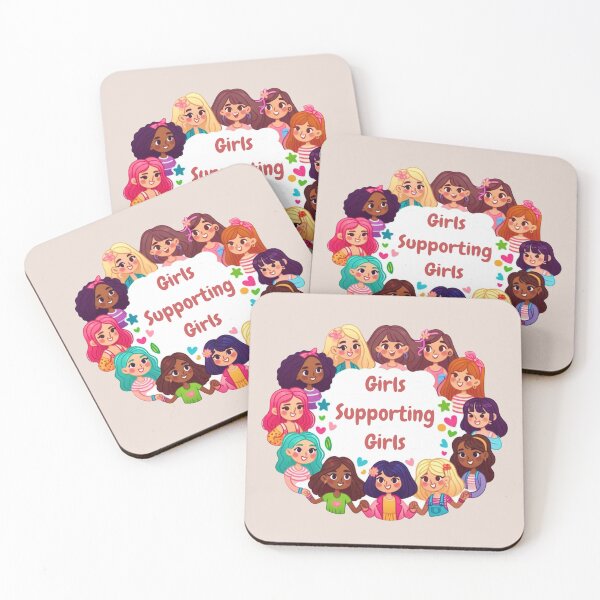 Item preview, Girls Supporting Girls designed and sold by Myra365Art.