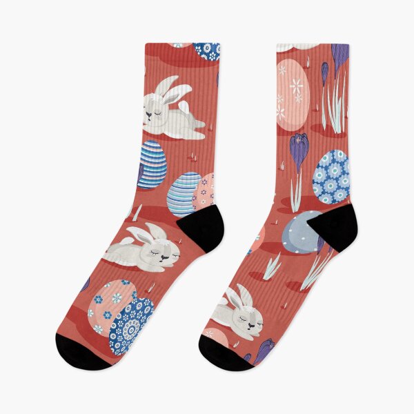 Item preview, Easter morning on terracotta background designed and sold by Alex  Blud.