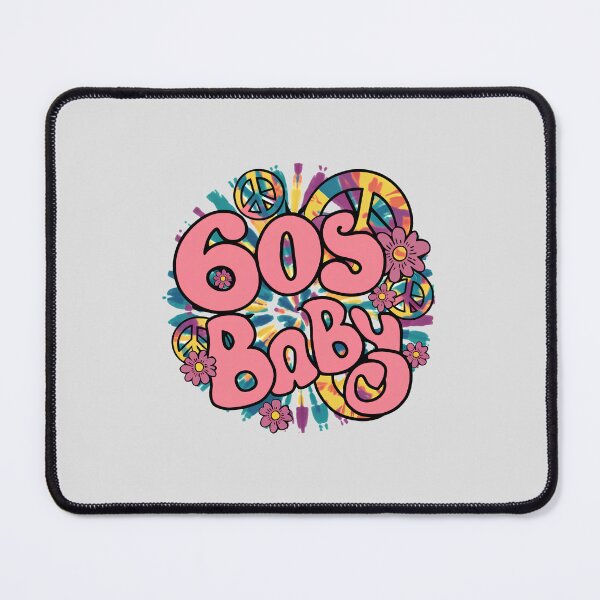 Item preview, 60s Baby With Flower Psychedelic Art designed and sold by Itsheartshop.