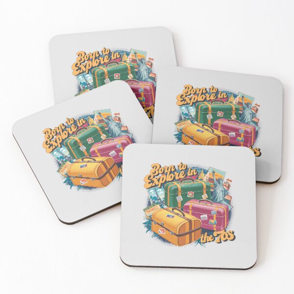 Item preview, Born To Explore In The 70s designed and sold by Itsheartshop.