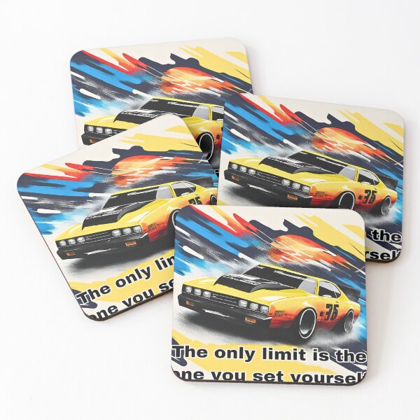 Item preview, Days of Thunder  with Motivational Quote - Car designed and sold by TrendyGalaxy.