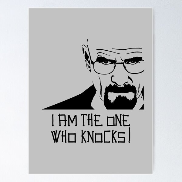 Poster Breaking Bad - I am the one who knocks - voordelige poster XXL-poster Poster Breaking Bad - I am the one who knocks - voordelige poster XXL-poster