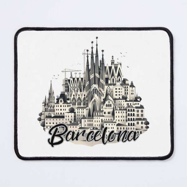 Item preview, Barcelona city with the Sagrada Familia logo designed and sold by Micapox.