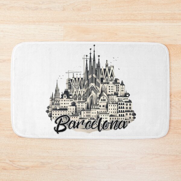 Item preview, Barcelona city with the Sagrada Familia logo designed and sold by Micapox.