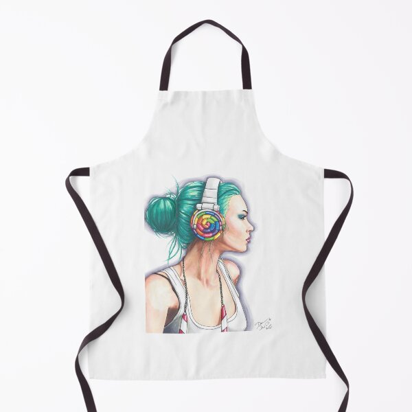 Item preview, Candy Rocker Headphone Girl designed and sold by GregoryNewtonx.