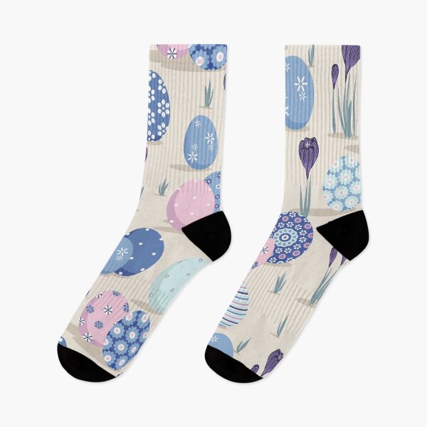 Item preview, Easter mood, Pink and blue on beige background designed and sold by Alex  Blud.