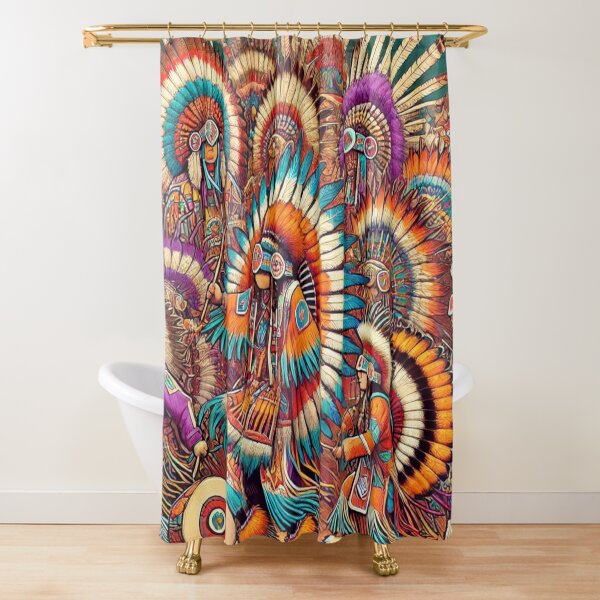 Item preview, Native American Powwow - Vibrant Cultural Celebration Illustration designed and sold by VibeNest.