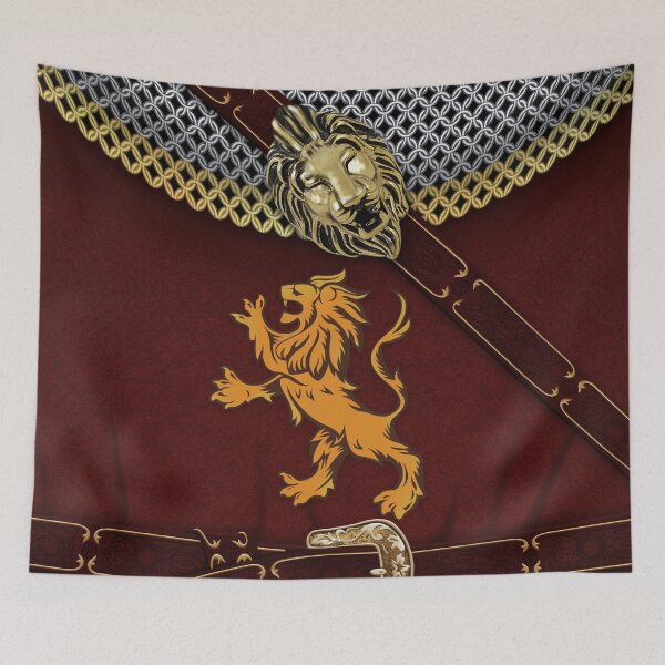 Item preview, Inspired by King Peter of the Fantasy Land in an Ancient Lion Fighting Suit Design designed and sold by MagicalWardrobe.