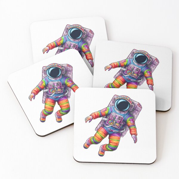 Item preview, "Starlight and Rainbows: The Astronaut's Journey" designed and sold by JAMESAMORN.