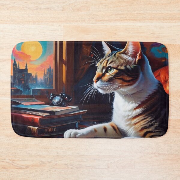 Item preview, Time Travel Cat designed and sold by M-Y-A-R-T-.