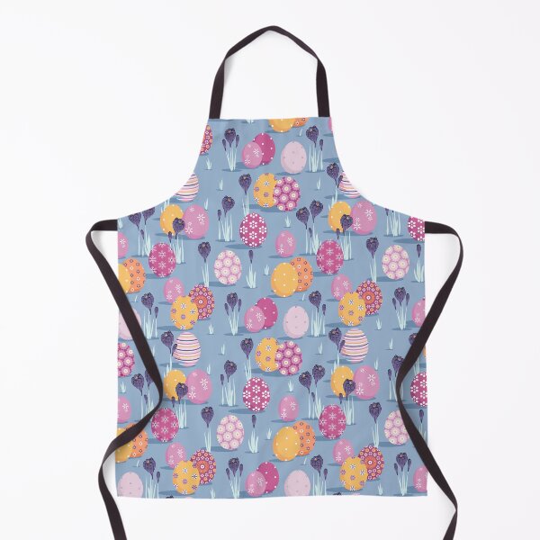 Item preview, Easter mood, Pink and yellow on a blue background designed and sold by Alex Blud.