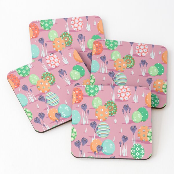 Item preview, Easter mood, Green and orange on a pink background designed and sold by Alex  Blud.
