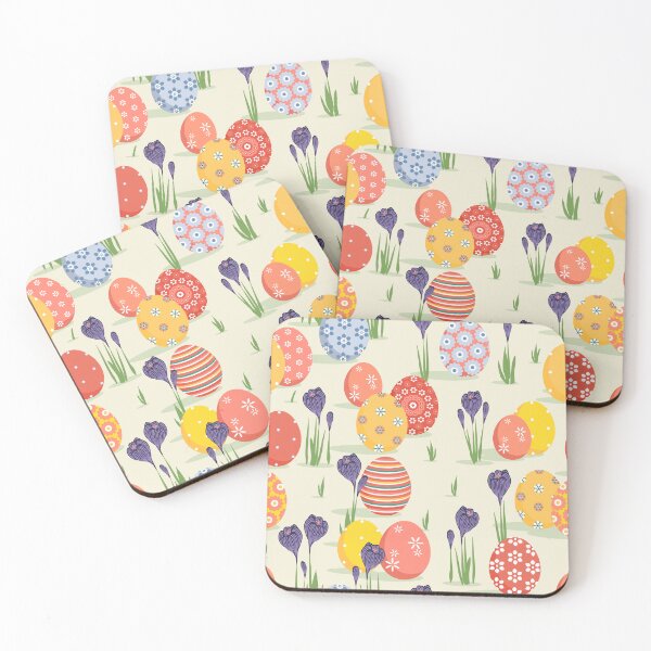 Item preview, Easter mood, Red and yellow on a light yellow background designed and sold by Alex  Blud.