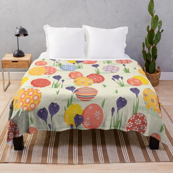 Item preview, Easter mood, Red and yellow on a light yellow background designed and sold by Alex Blud.
