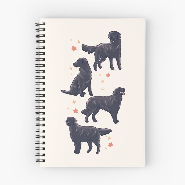 Item preview, flat coated retriever dogs designed and sold by Artofmayara.