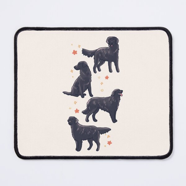 Item preview, flat coated retriever dogs designed and sold by Artofmayara.