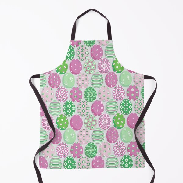 Item preview, Easter eggs Green-Pink on a Blanc de Blanc background designed and sold by Alex Blud.