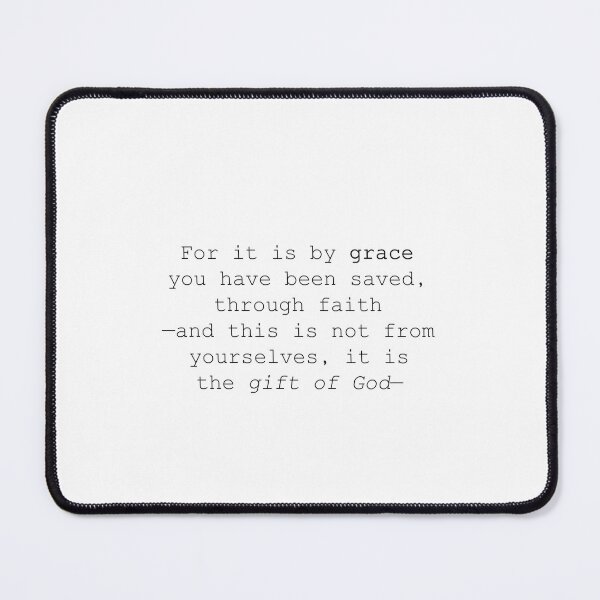 Item preview, By grace - Ephesians 2:8-9 designed and sold by BluesSketchbook.