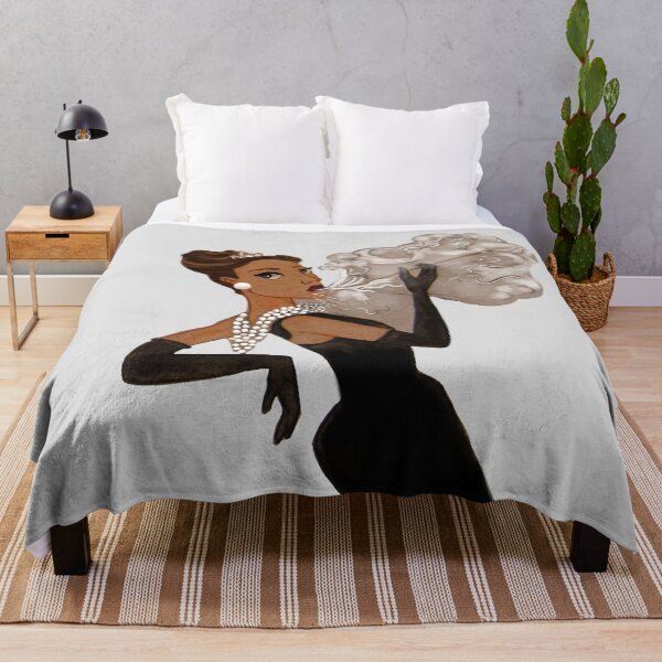 Item preview, Stylish Holly Golightly - Retro Glamour Illustration designed and sold by the little fennec.