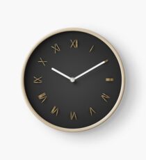 Time is gold Clock