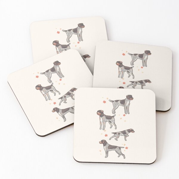 Item preview, german wirehaired pointer dogs designed and sold by Artofmayara.