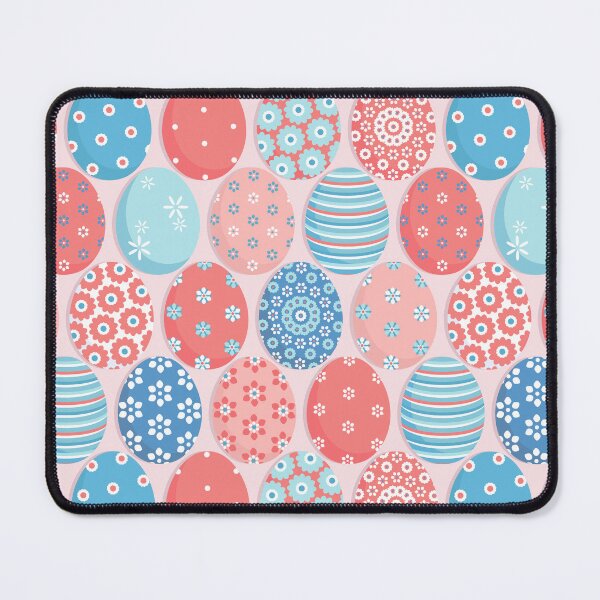 Item preview, Easter eggs Light-blue-Pink on a Pink background designed and sold by Alex Blud.