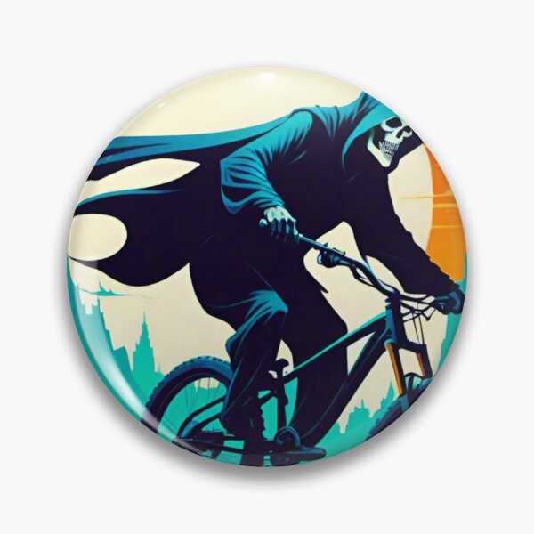 Item preview, Grim Reaper Racing Against Time on MTB designed and sold by GrizzlyCollective.