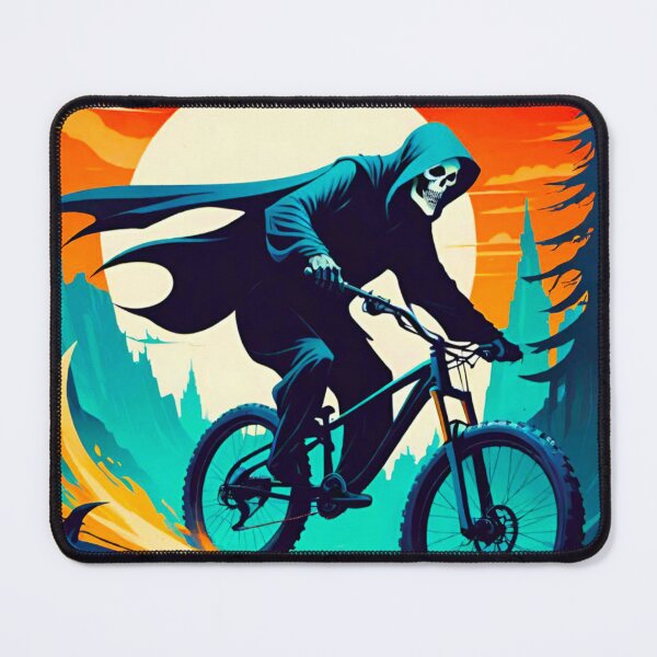 Item preview, Grim Reaper Racing Against Time on MTB designed and sold by GrizzlyCollective.