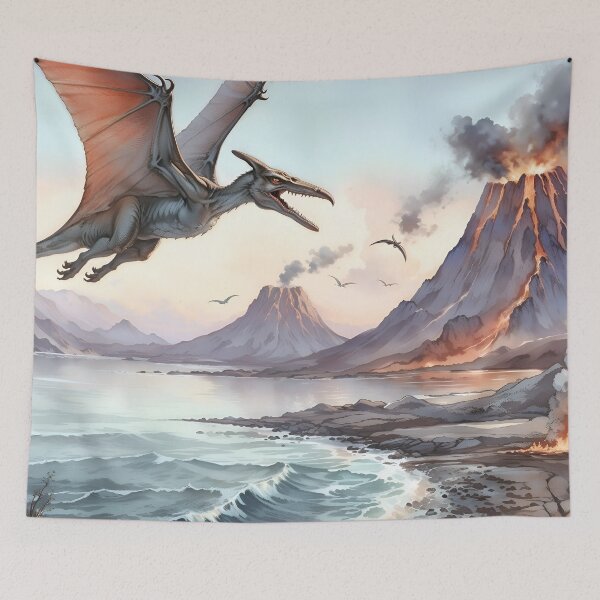 Item preview, Pterodactyl Flying designed and sold by RubisLeaf.
