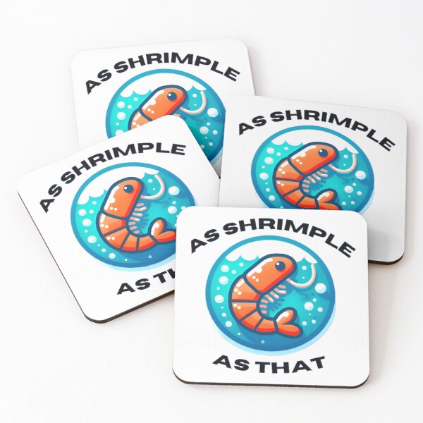Item preview, As Shrimple As That designed and sold by Shrimple-Store.