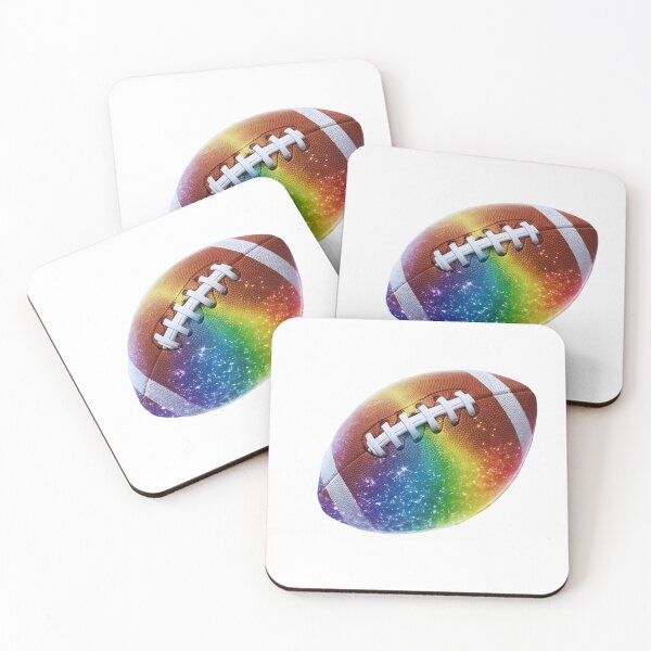 Item preview, "Rainbow Goal: Kickin' It with Color" designed and sold by JAMESAMORN.