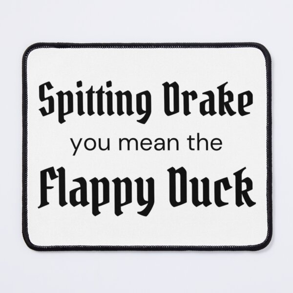 Item preview, Spitting Drake Flappy Duck designed and sold by DOTCreativeCo.