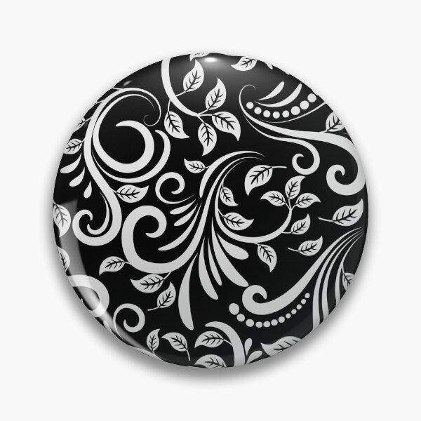 Item preview, Mystical Botanical Swirl - Dark Floral Pattern designed and sold by Equinox-Ds.