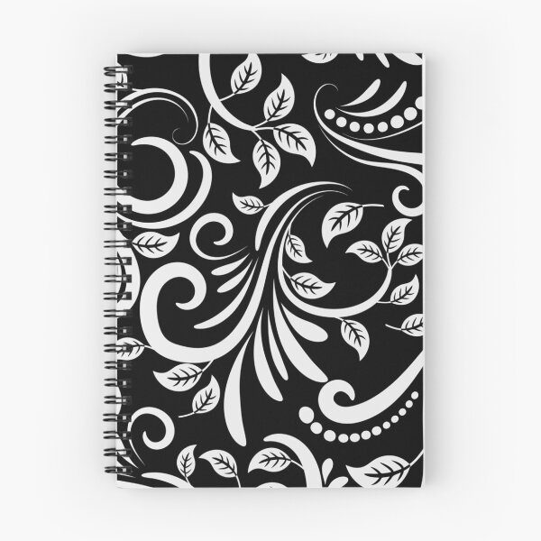 Item preview, Mystical Botanical Swirl - Dark Floral Pattern designed and sold by Equinox-Ds.