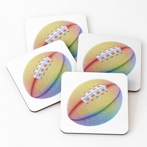 Item preview, "Colorful Kick: Football Fun in a Rainbow" designed and sold by JAMESAMORN.