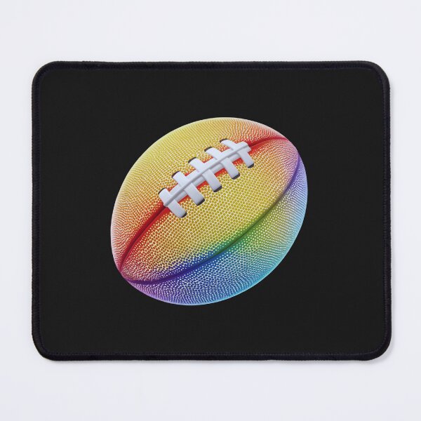 Item preview, "Colorful Kick: Football Fun in a Rainbow" designed and sold by JAMESAMORN.