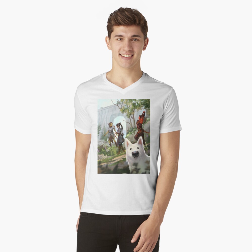 Aperçu de l'œuvre T-shirt col V créée et vendue par AstarionWonder.