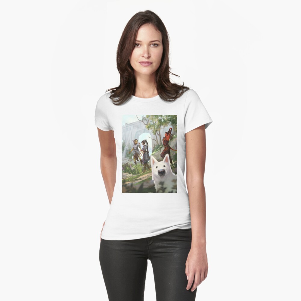 Aperçu de l'œuvre T-shirt moulant créée et vendue par AstarionWonder.