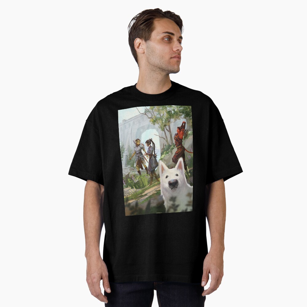 Aperçu de l'œuvre T-shirt oversize créée et vendue par AstarionWonder.