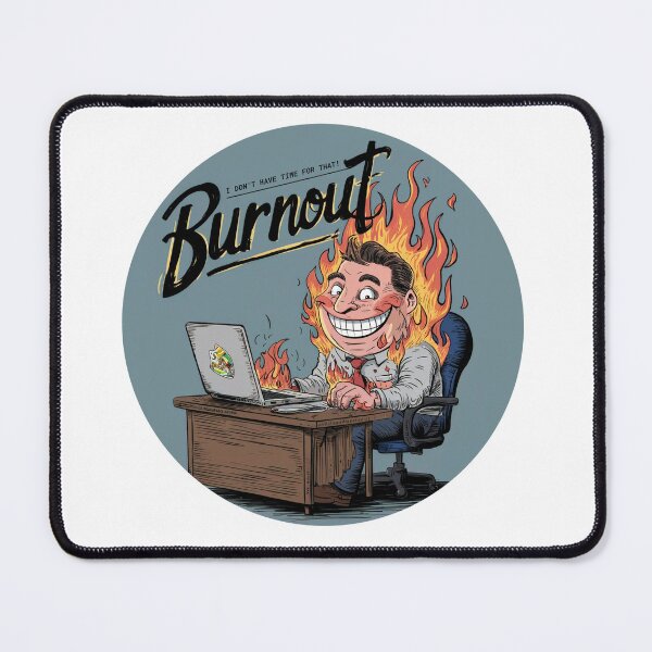 Item preview, Burnout? I don't Have Time for That! designed and sold by tee-blah-blah.