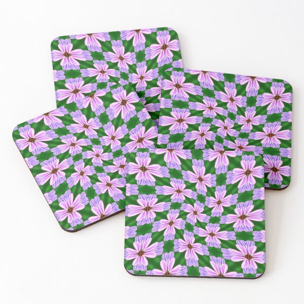 Item preview, Sparkly Pink Flowers Pattern designed and sold by Patternflower.