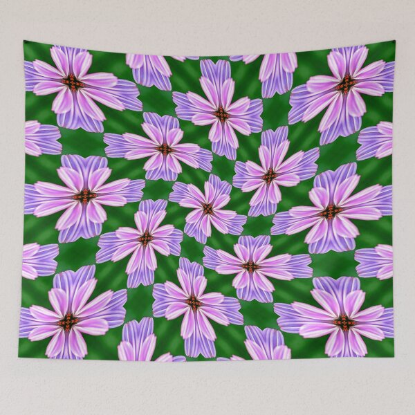 Item preview, Sparkly Pink Flowers Pattern designed and sold by Patternflower.