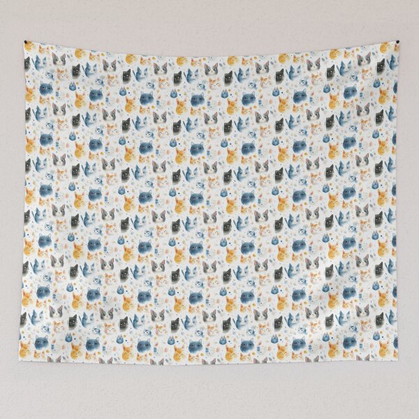 Item preview, Cat Faces Delight designed and sold by ColorfulStyle.