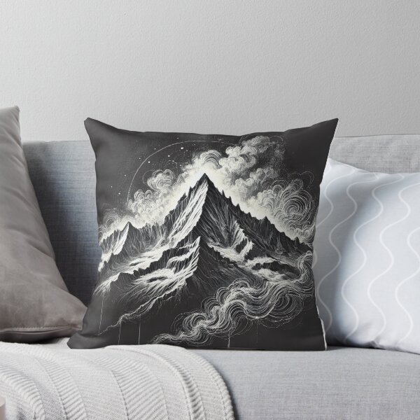 Item preview, Mountain Peaks in Ethereal Mist designed and sold by Blink Art Studio.